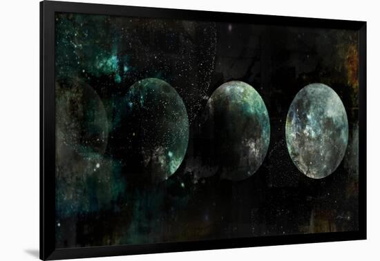 Moon Phases-Ken Roko-Framed Art Print