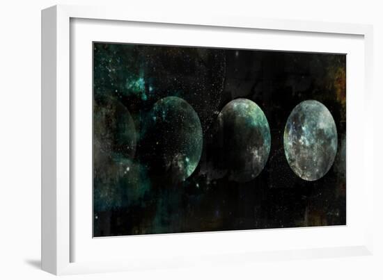 Moon Phases-Ken Roko-Framed Premium Giclee Print