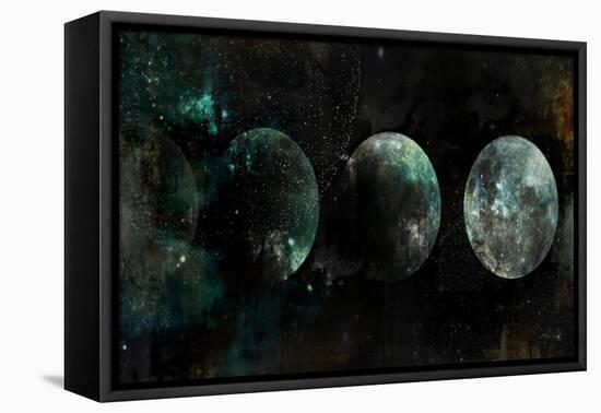 Moon Phases-Ken Roko-Framed Stretched Canvas