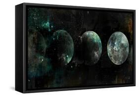 Moon Phases-Ken Roko-Framed Stretched Canvas