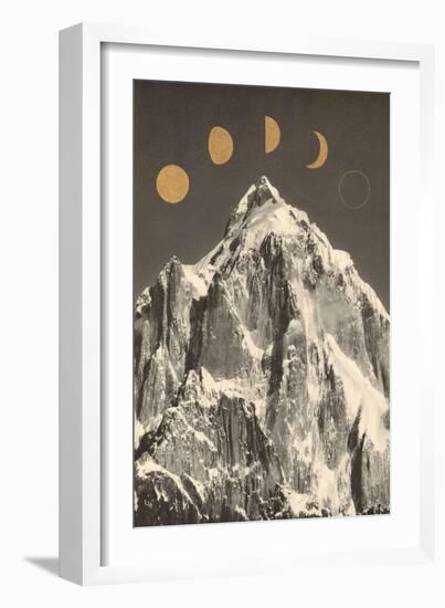 Moon Phases-Florent Bodart-Framed Giclee Print