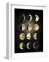 Moon Phases-Oliver Jeffries-Framed Art Print