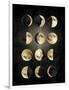 Moon Phases-Oliver Jeffries-Framed Art Print