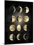 Moon Phases-Oliver Jeffries-Mounted Art Print