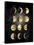 Moon Phases-Oliver Jeffries-Framed Stretched Canvas