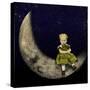 Moon Rider-J Hovenstine Studios-Stretched Canvas