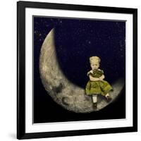 Moon Rider-J Hovenstine Studios-Framed Giclee Print