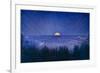 Moon rise, 1919-Harald Oscar Sohlberg-Framed Giclee Print