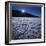 Moon Rise over Badwater in Death Valley.-Jon Hicks-Framed Photographic Print