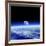 Moon Rising Over Earth's Horizon-Detlev Van Ravenswaay-Framed Photographic Print