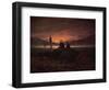 Moon Rising over the Sea, 1822-Caspar David Friedrich-Framed Giclee Print