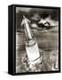 Moon Rocket Launch, 1950s Artwork-Detlev Van Ravenswaay-Framed Stretched Canvas