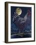 Moon Rooster-Barry Wilson-Framed Giclee Print