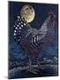 Moon Rooster-Barry Wilson-Mounted Giclee Print