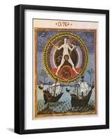 Moon Rules Cancer-Science Source-Framed Giclee Print