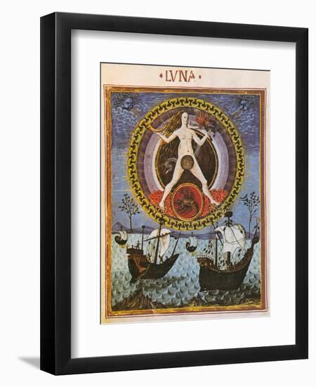 Moon Rules Cancer-Science Source-Framed Premium Giclee Print