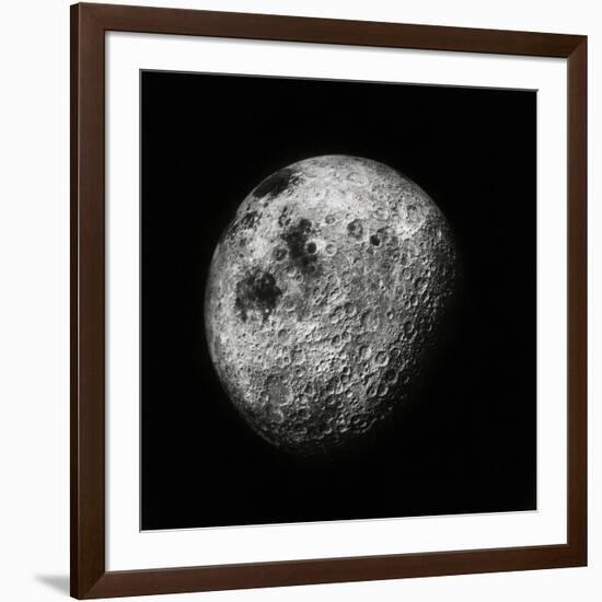 Moon Seen From 1000 Miles Away, Apollo 16 Mission-Science Source-Framed Giclee Print