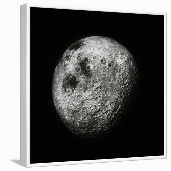 Moon Seen From 1000 Miles Away, Apollo 16 Mission-Science Source-Framed Giclee Print