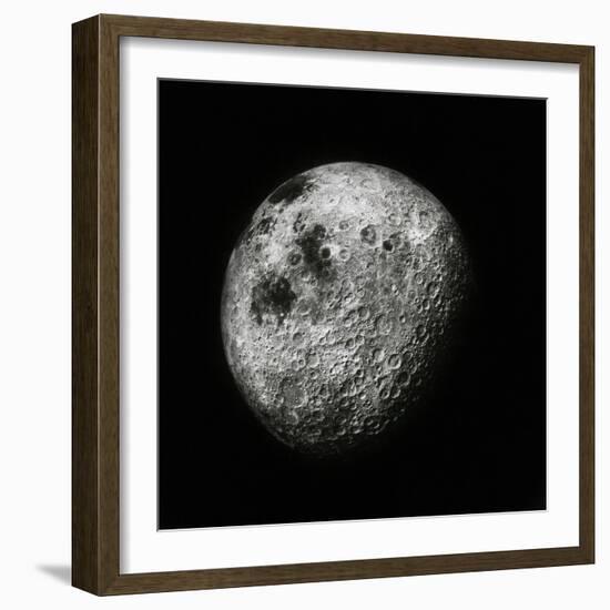 Moon Seen From 1000 Miles Away, Apollo 16 Mission-Science Source-Framed Giclee Print