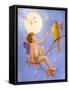 Moon Song-Judy Mastrangelo-Framed Stretched Canvas