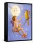 Moon Song-Judy Mastrangelo-Framed Stretched Canvas