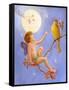 Moon Song-Judy Mastrangelo-Framed Stretched Canvas