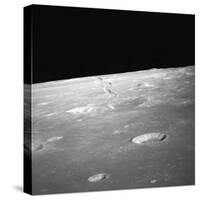 Moon Surface and Horizon-null-Stretched Canvas