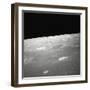 Moon Surface and Horizon-null-Framed Photographic Print