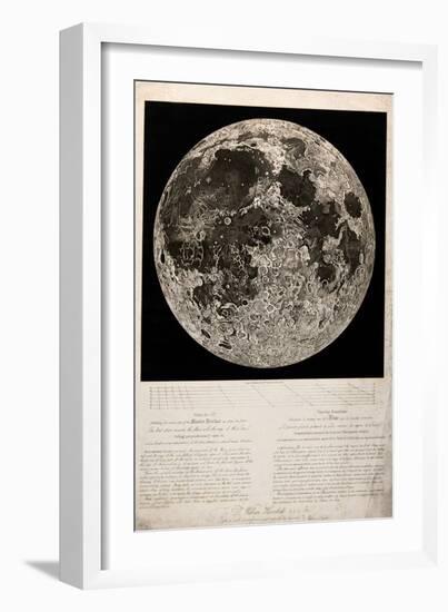 Moon Surface by John Russell, for Herschel, 1806-Science Source-Framed Giclee Print