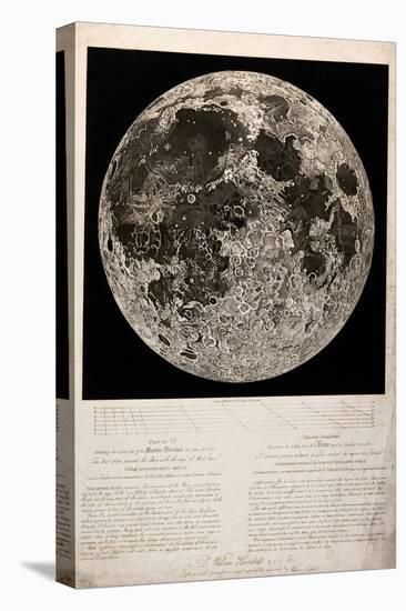 Moon Surface by John Russell, for Herschel, 1806-Science Source-Stretched Canvas