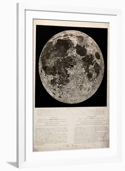 Moon Surface by John Russell, for Herschel, 1806-Science Source-Framed Giclee Print