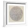 Moon surface with Craters-null-Framed Premium Giclee Print