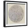 Moon surface with Craters-null-Framed Art Print