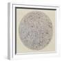 Moon surface with Craters-null-Framed Art Print