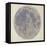 Moon surface with Craters-null-Framed Stretched Canvas