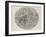 Moon surface with Craters-null-Framed Art Print