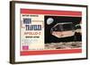 Moon Traveler Apollo-Z-null-Framed Art Print