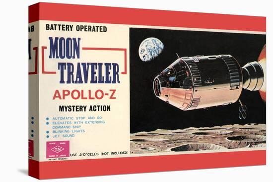 Moon Traveler Apollo-Z-null-Stretched Canvas