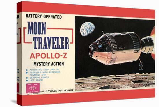 Moon Traveler Apollo-Z-null-Stretched Canvas