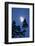 Moon, Trees, Jaws, Silhouette, at Night-Herbert Kehrer-Framed Photographic Print