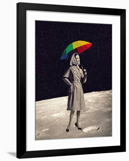 Moon Walk-Erika C. Brothers-Framed Art Print