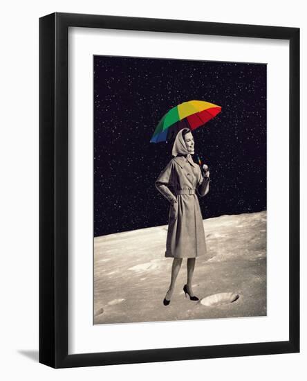 Moon Walk-Erika C. Brothers-Framed Art Print