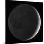 Moon with Earthshine-Stocktrek Images-Mounted Photographic Print