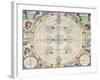 Moon with Epicycles, Harmonia Macrocosmica, 1660-Science Source-Framed Giclee Print