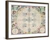 Moon with Epicycles, Harmonia Macrocosmica, 1660-Science Source-Framed Giclee Print