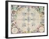 Moon with Epicycles, Harmonia Macrocosmica, 1660-Science Source-Framed Giclee Print