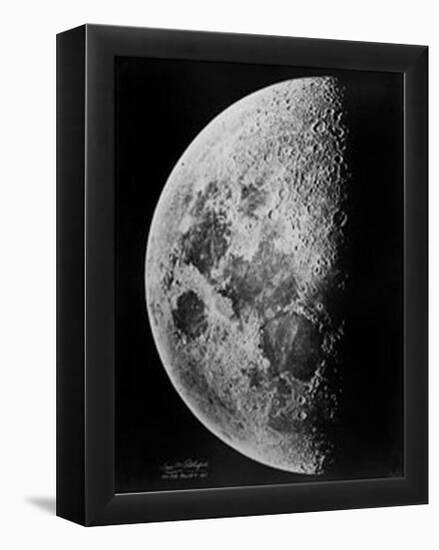 Moon-null-Framed Poster