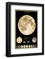 Moon-null-Framed Art Print