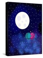 Moon-flurno-Stretched Canvas