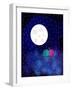 Moon-flurno-Framed Art Print